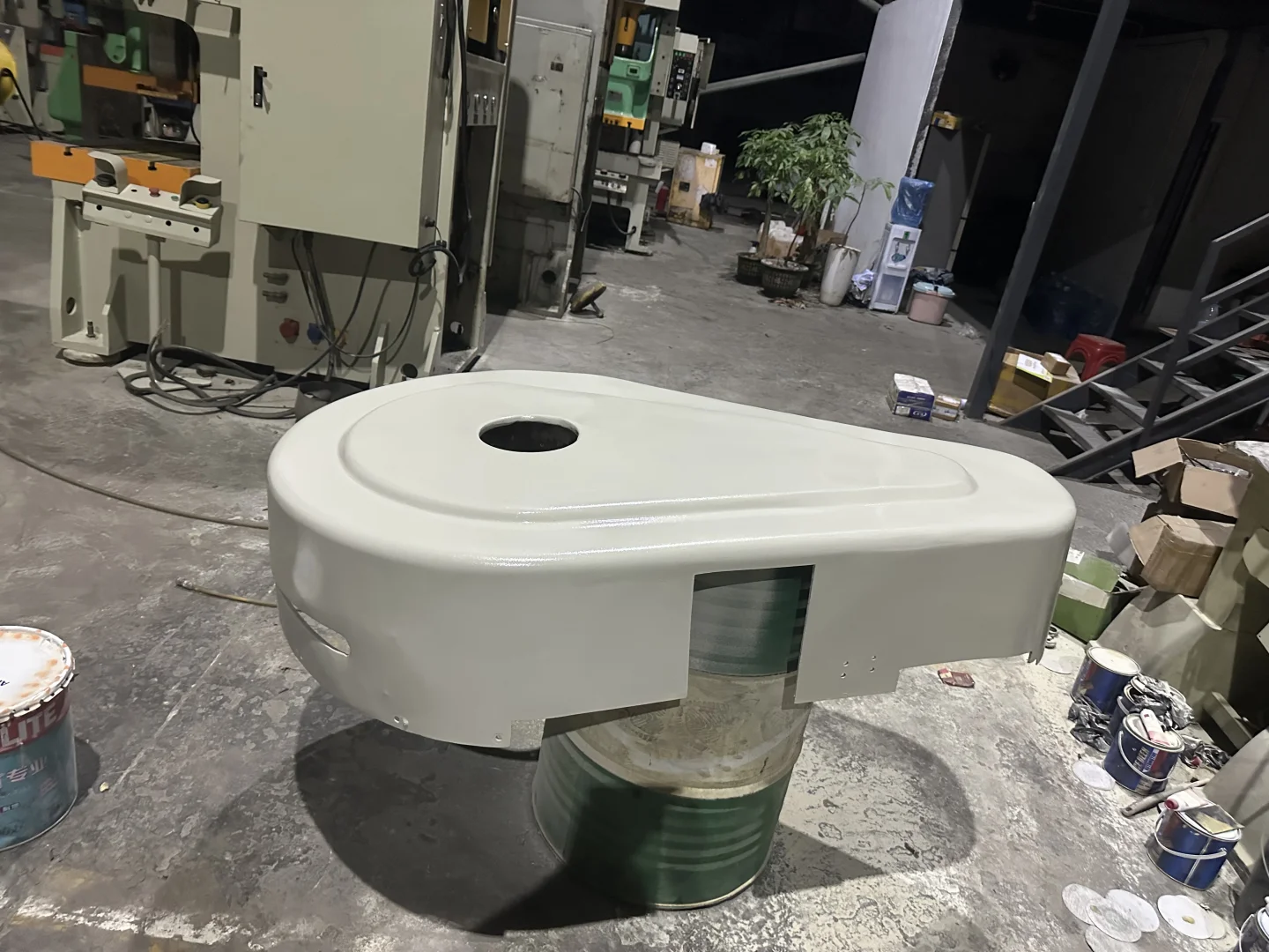 专业机械设备翻新喷漆补漆漆面修复