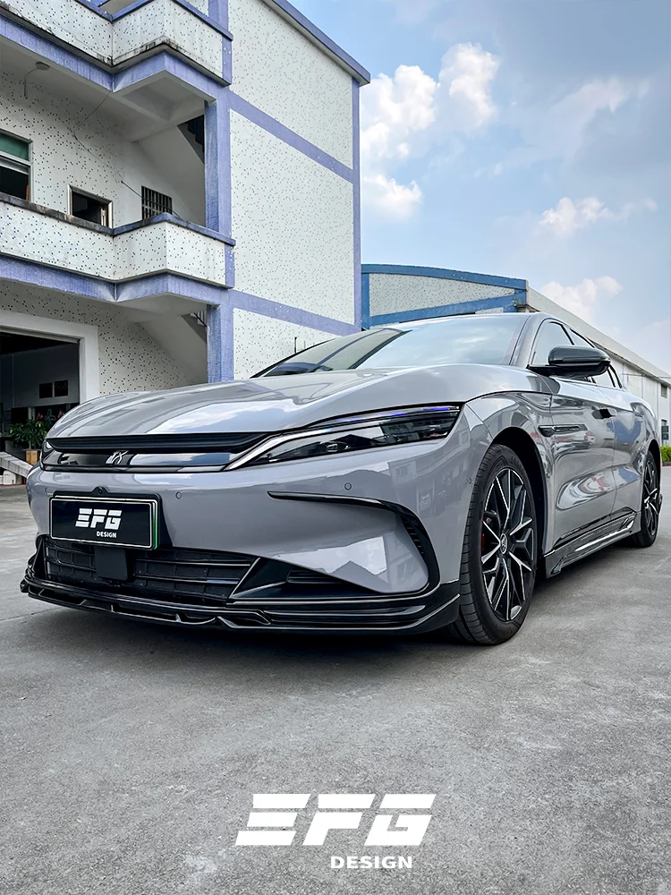 总会忍不住回头多看几眼，比亚迪汉！