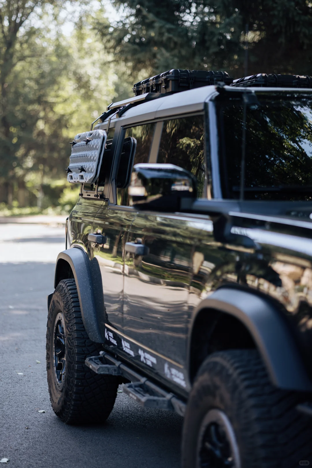 脱困板装车以后，烈马又帅了一点点??