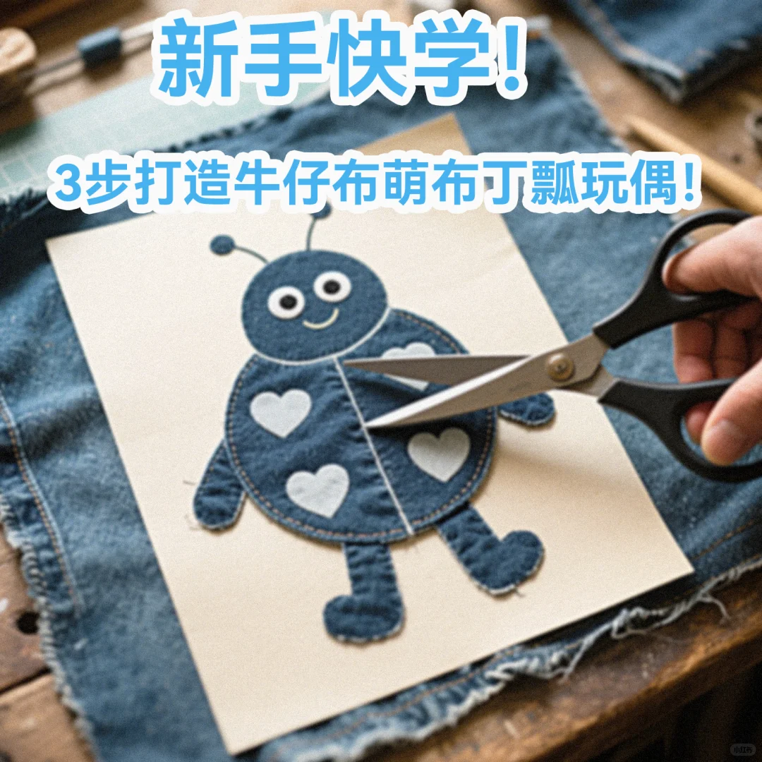 旧牛仔裤VS布丁瓢?创意爆棚✨萌化你的心!