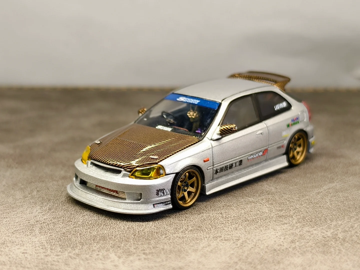 Tlv n165d 本田思域EK9细化改造