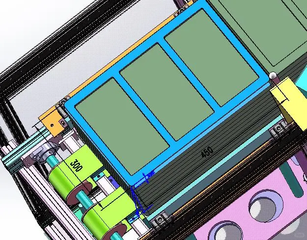托盘输送自动顶升定位上料机