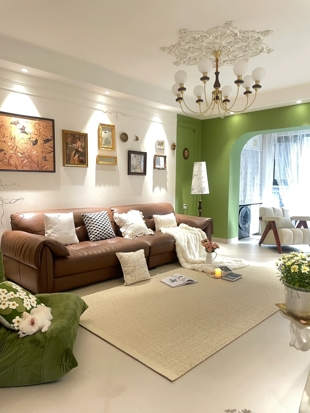 30岁住进了自己设计的绿色森系小家里！?