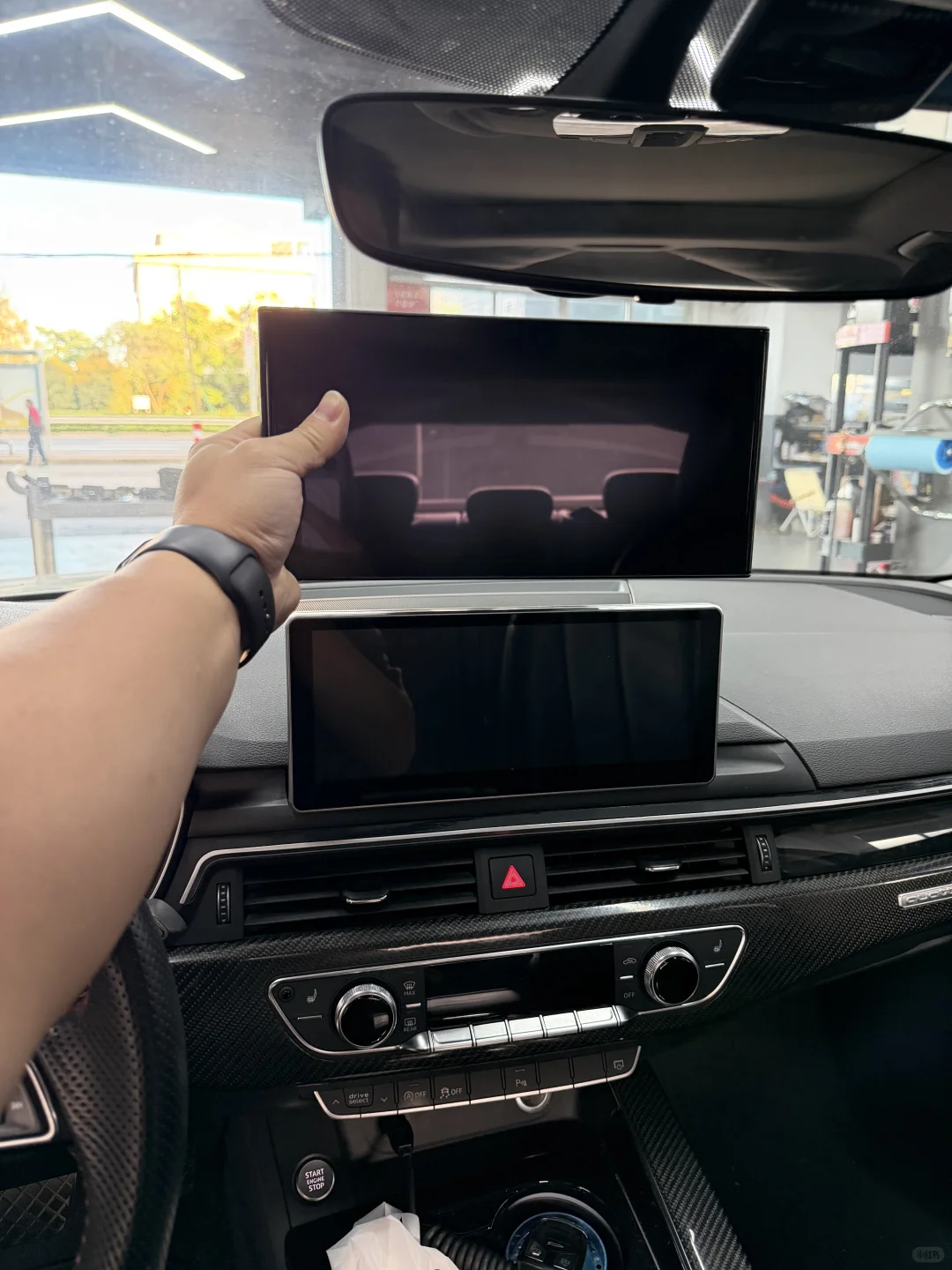 18款A4L 升级新款仪表主机大屏