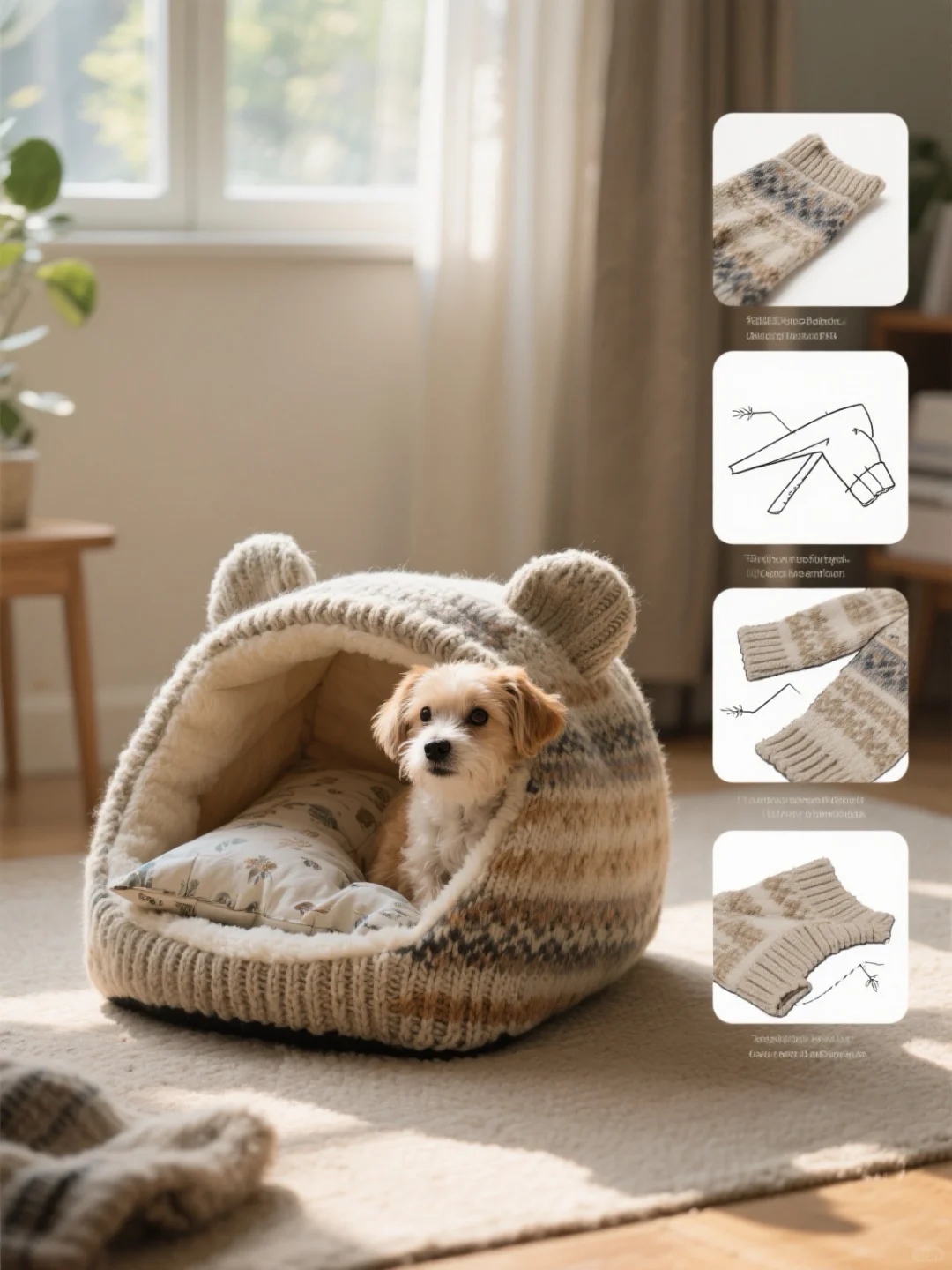 用牛仔裤做宠物玩具,你见过吗?