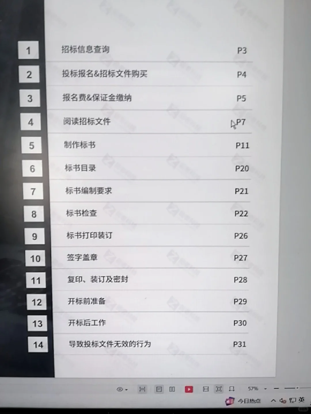 标书制作的流程和8个重点处理点！！！