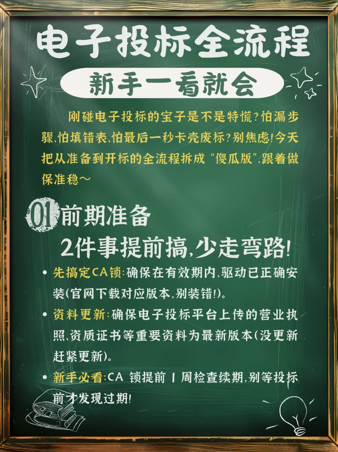 ?招投标｜电子投标全流程，新手一看就会！
