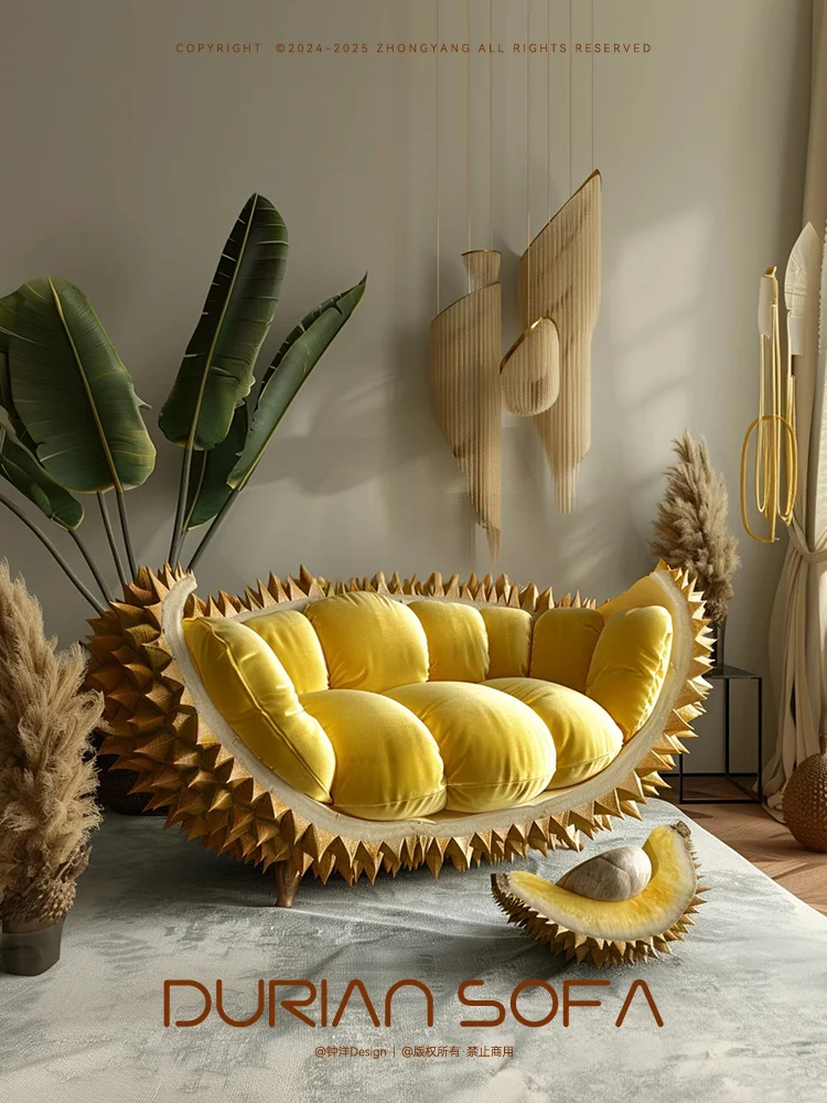 药药切克闹,榴莲沙发来一套!