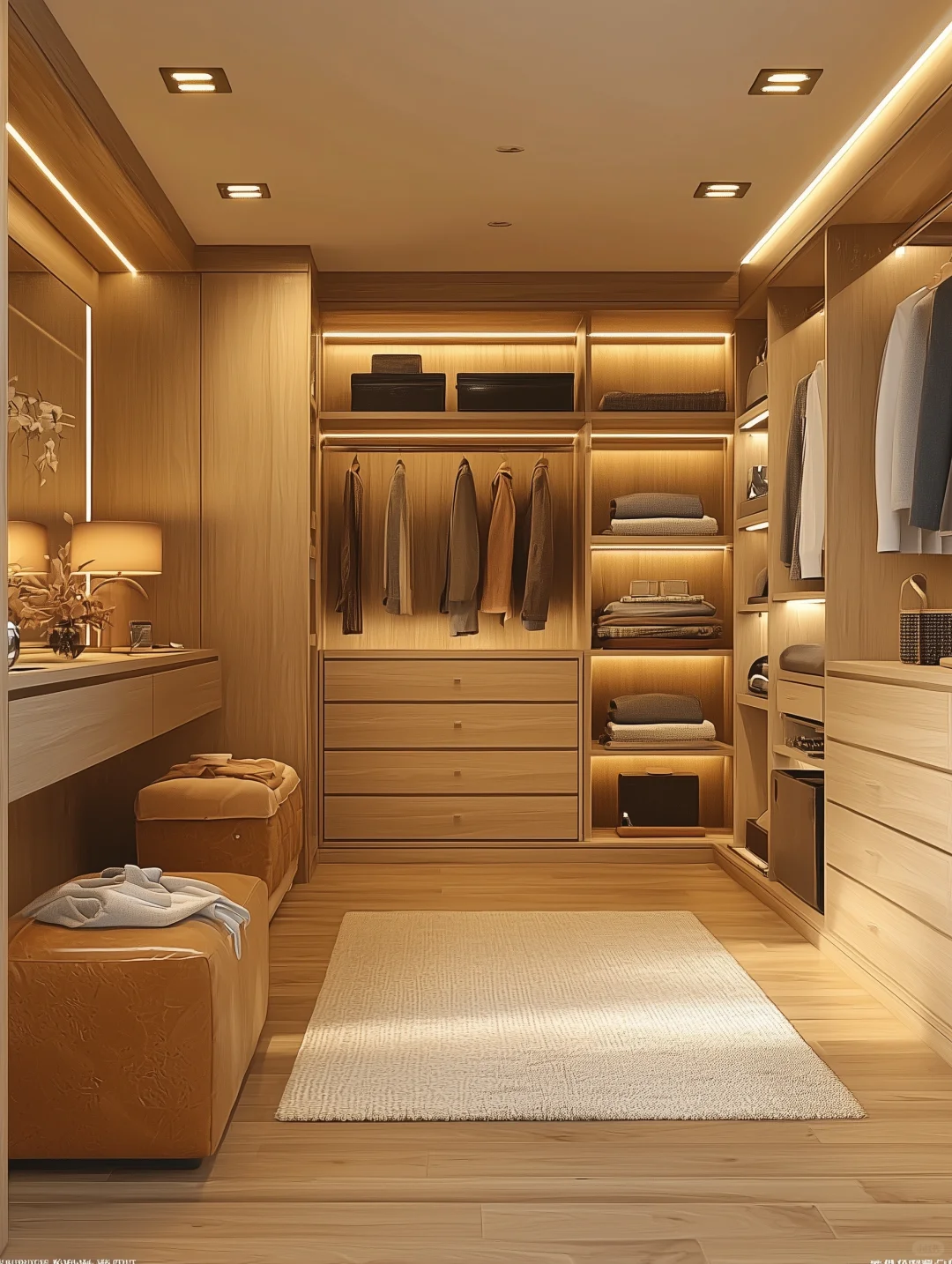 谁说小户型不能拥有衣帽间啊