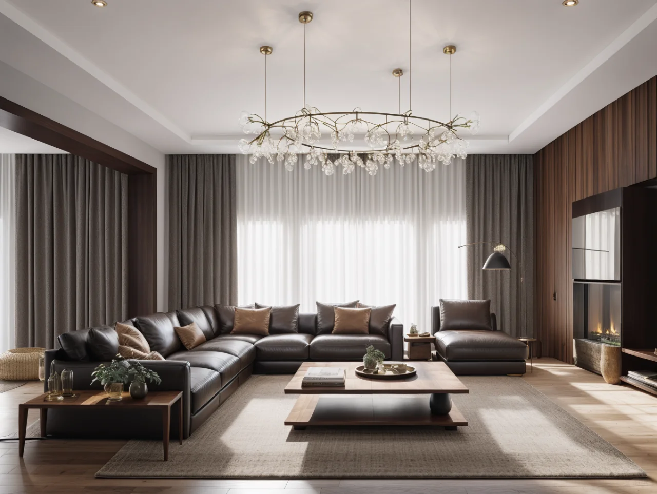 无界限创意：超舒适客厅设计的魅力与实用性