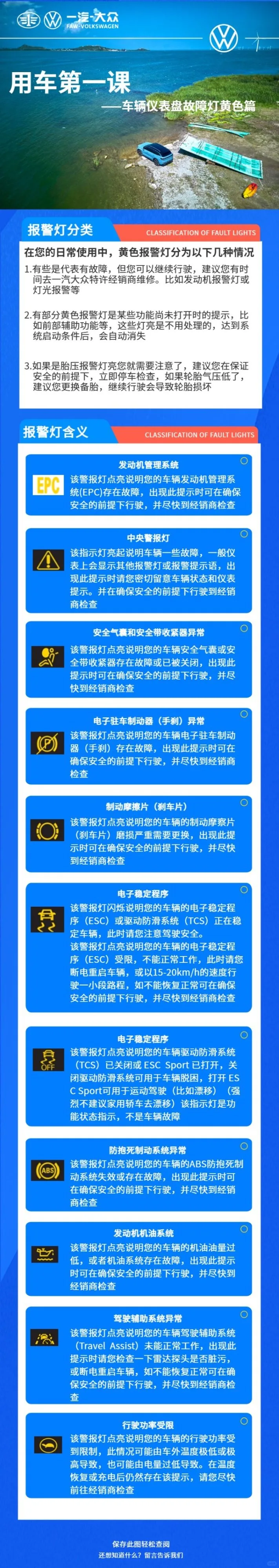 仪表盘黄灯亮瞎眼？教你破解秘籍！
