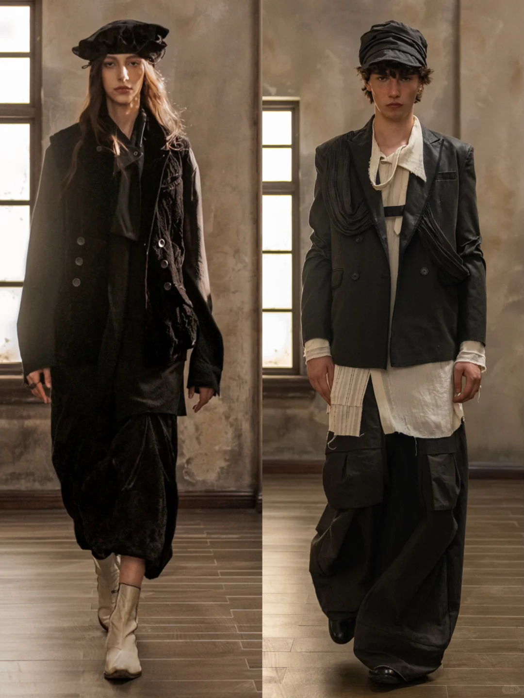 “山本耀司式”无性别穿搭：凌鸦