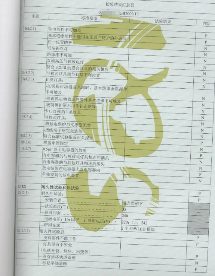 LED路灯道具检测报告办理，第三方检测