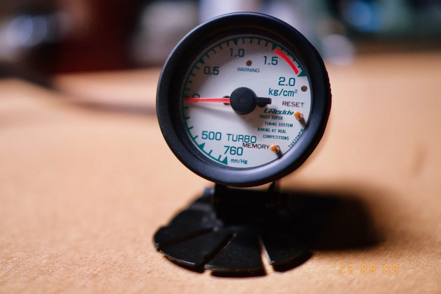 GReddy古董涡轮压力表把玩