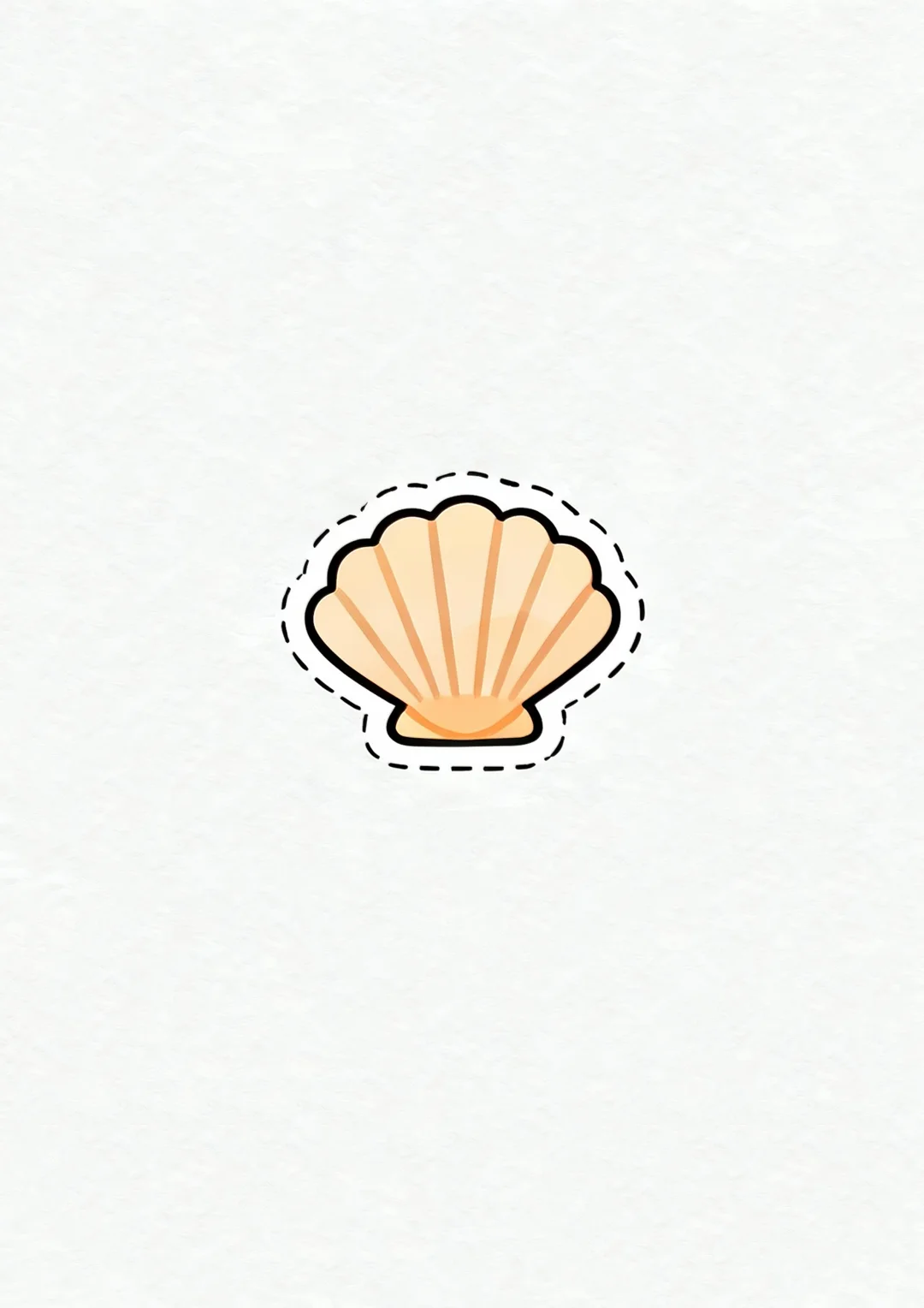 海洋动物贴纸素材?打印幼儿园剪纸手工