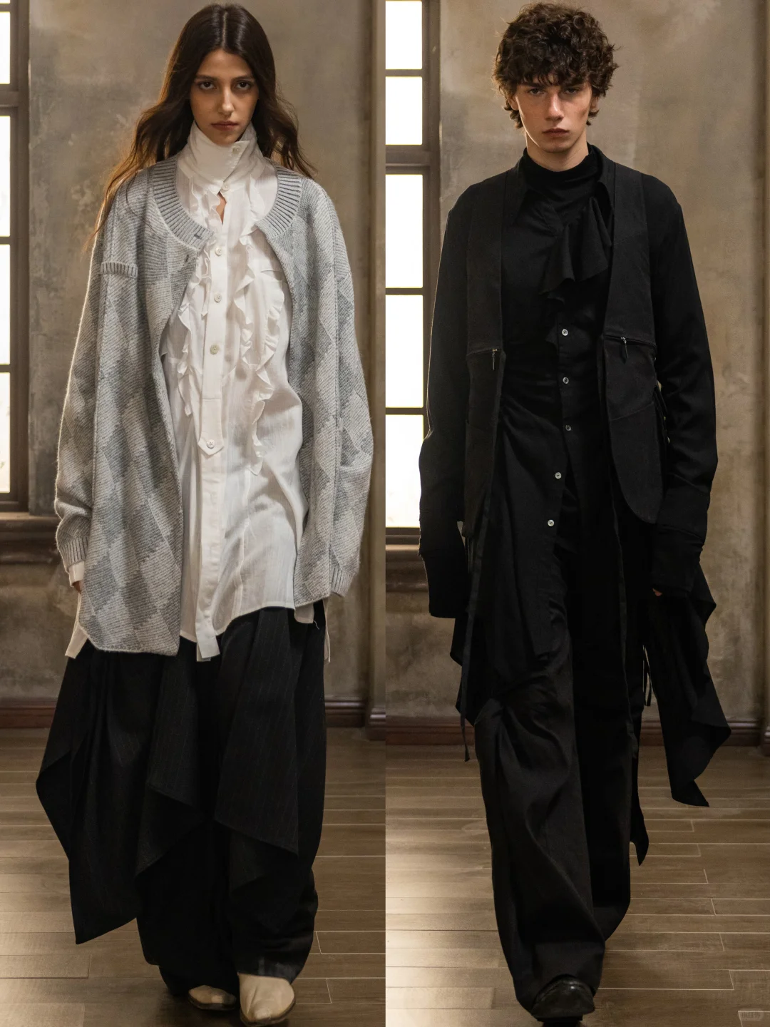 “清冷暗黑艺术生穿搭”ILNYa凌鸦