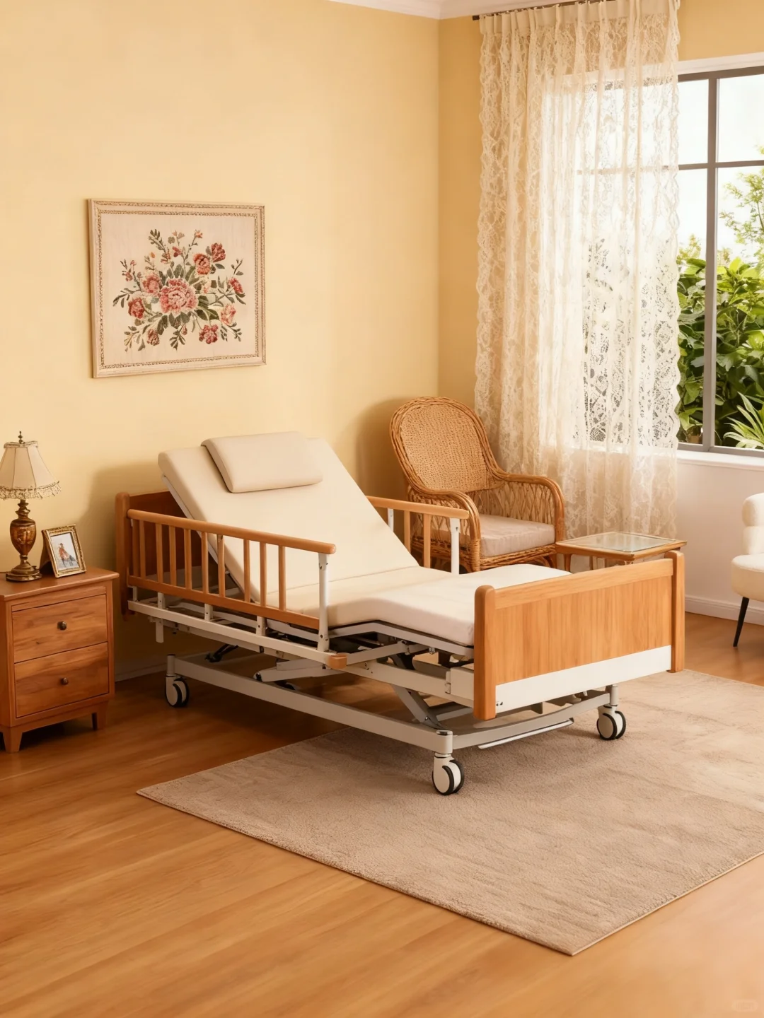 ?给长辈的“智能孝心床”！护理床把痛点解决