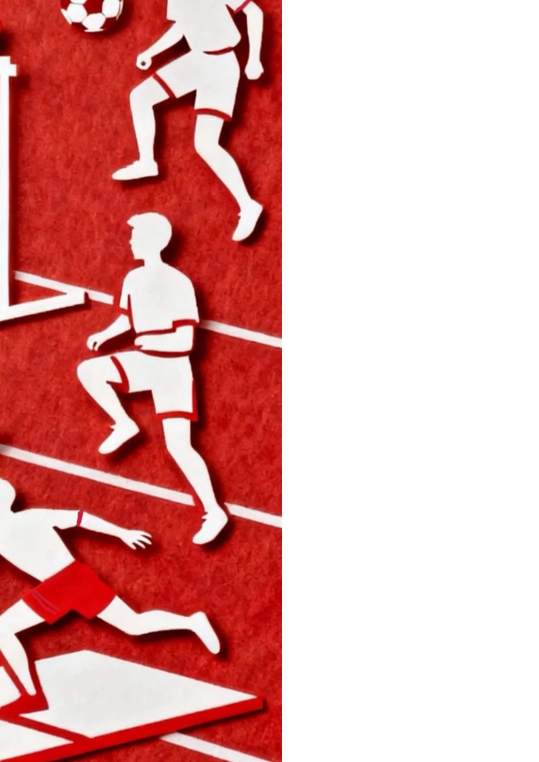 运动会剪纸秀剪纸画分享?