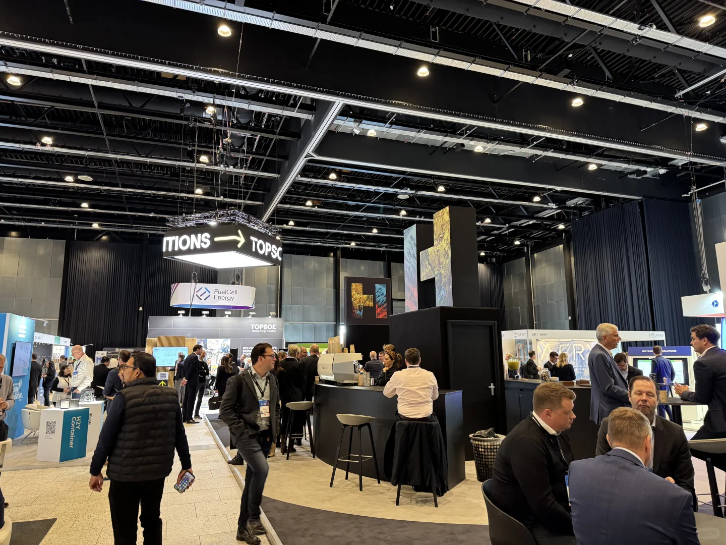 在世界氢能大会上讲电气