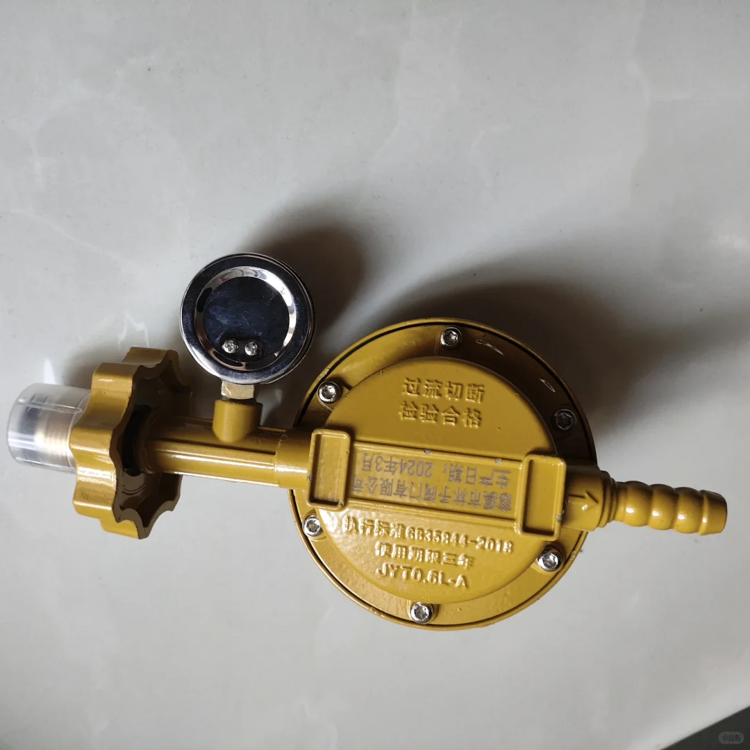 减压阀 带表0.6大流量可调节火力