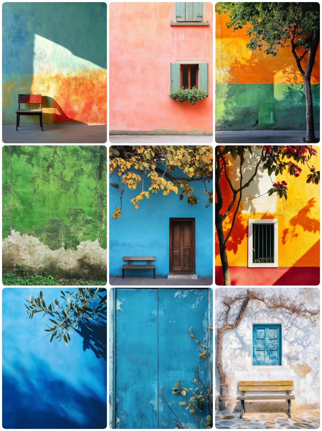 审美积累｜当色彩在光影里相遇