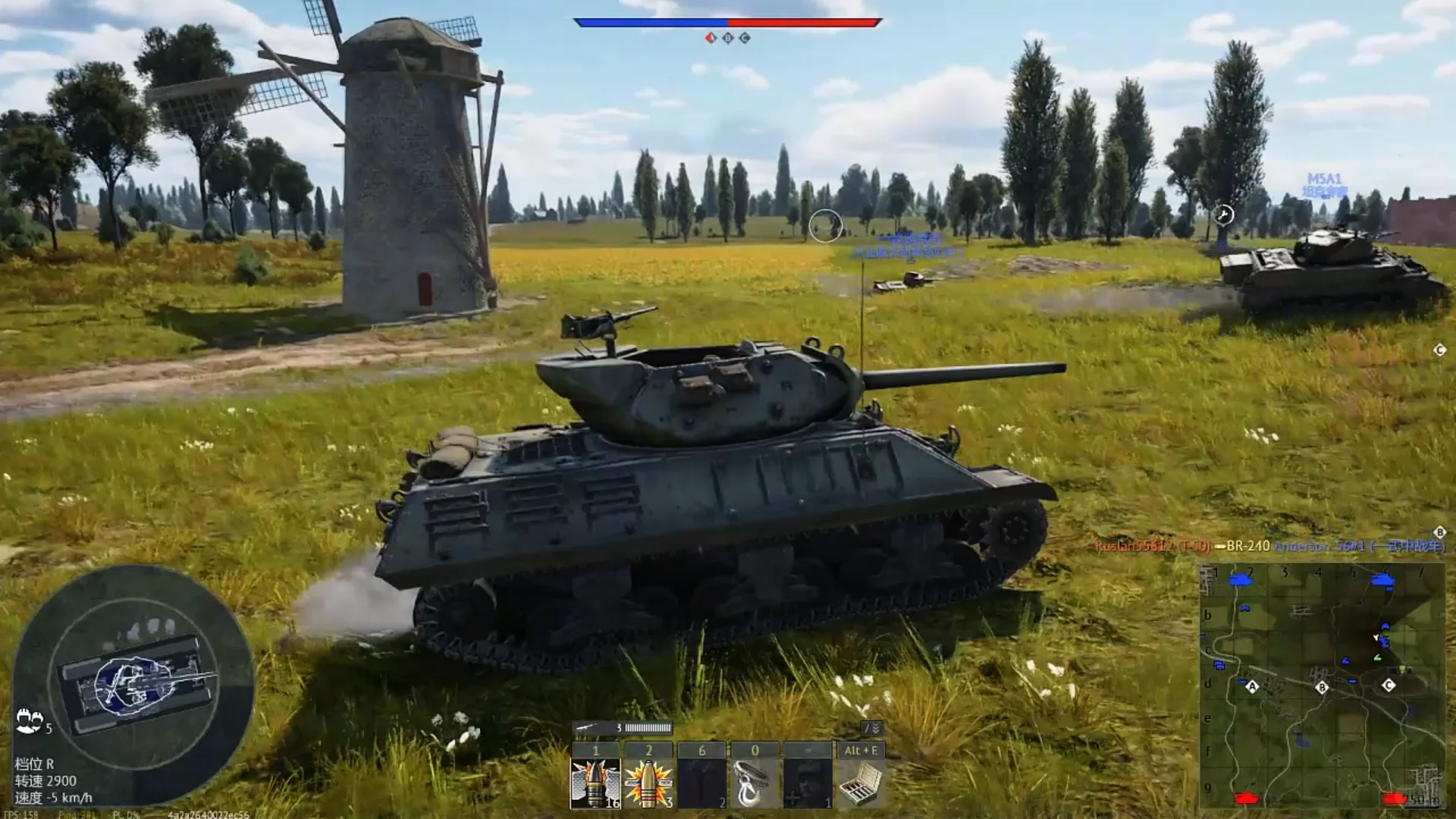 中系3.3权重M10坦克歼击车