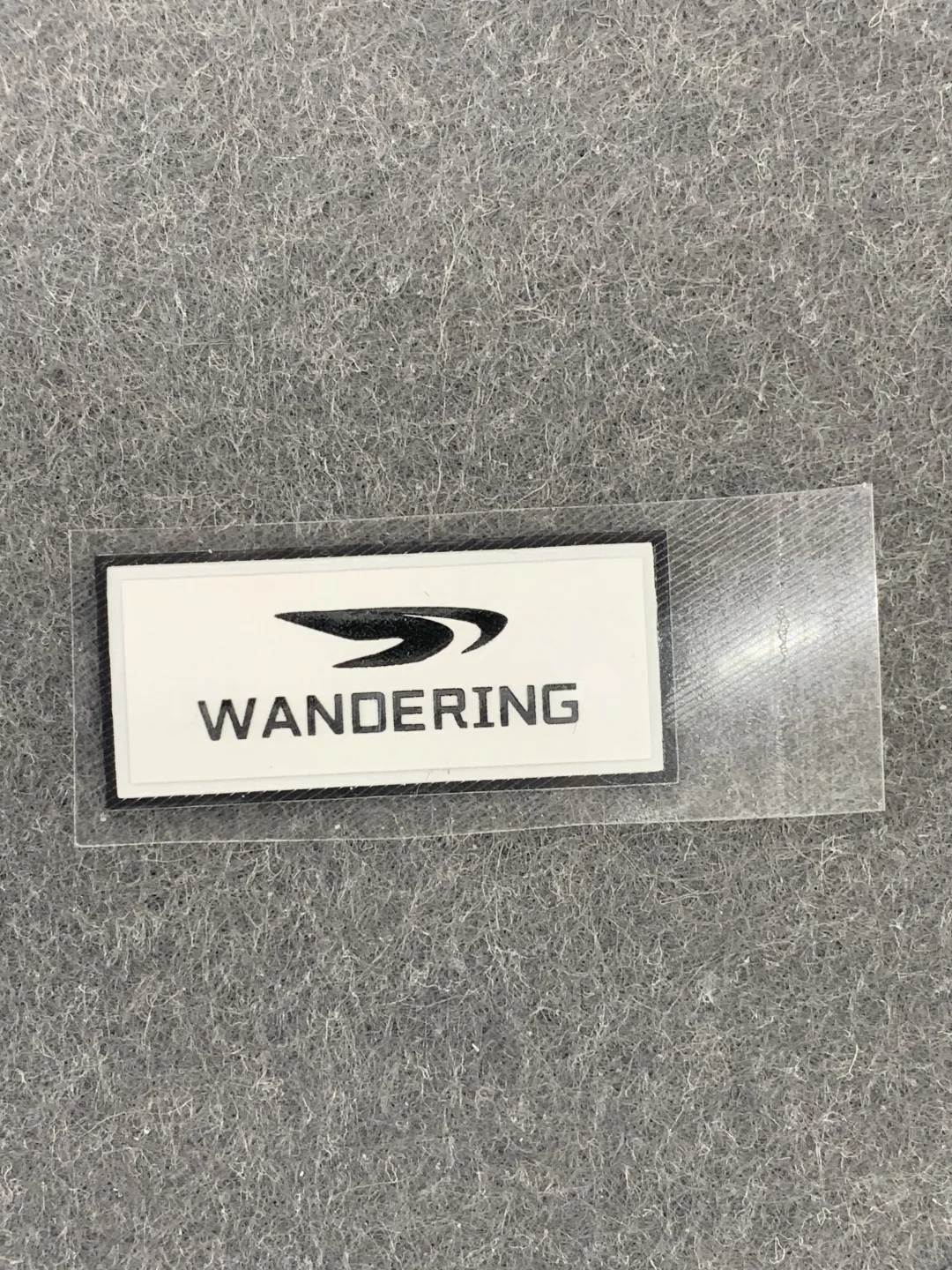 高级感爆棚的硅胶标！直接把质感焊在衣服上