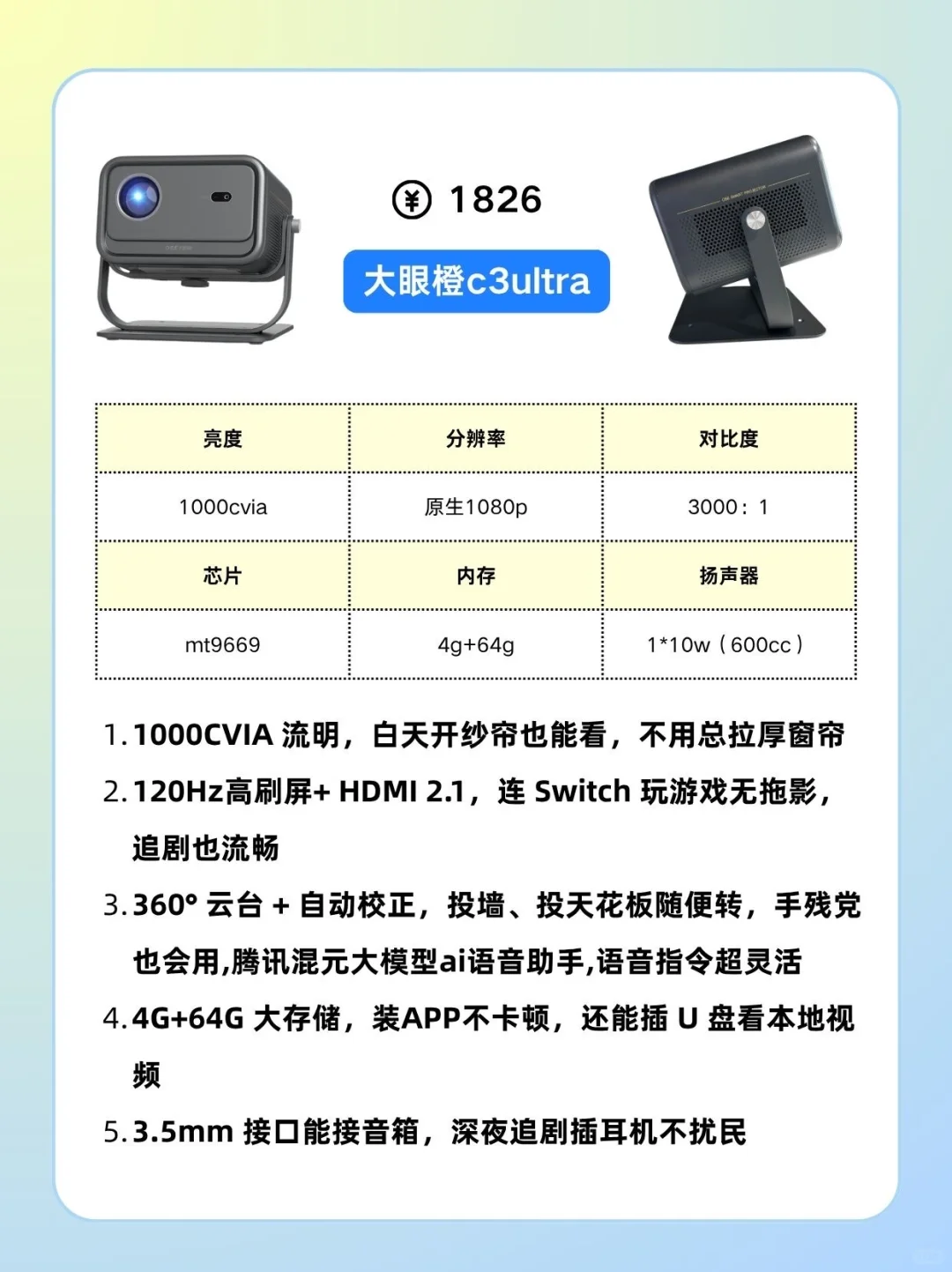 投影仪接口使用教程