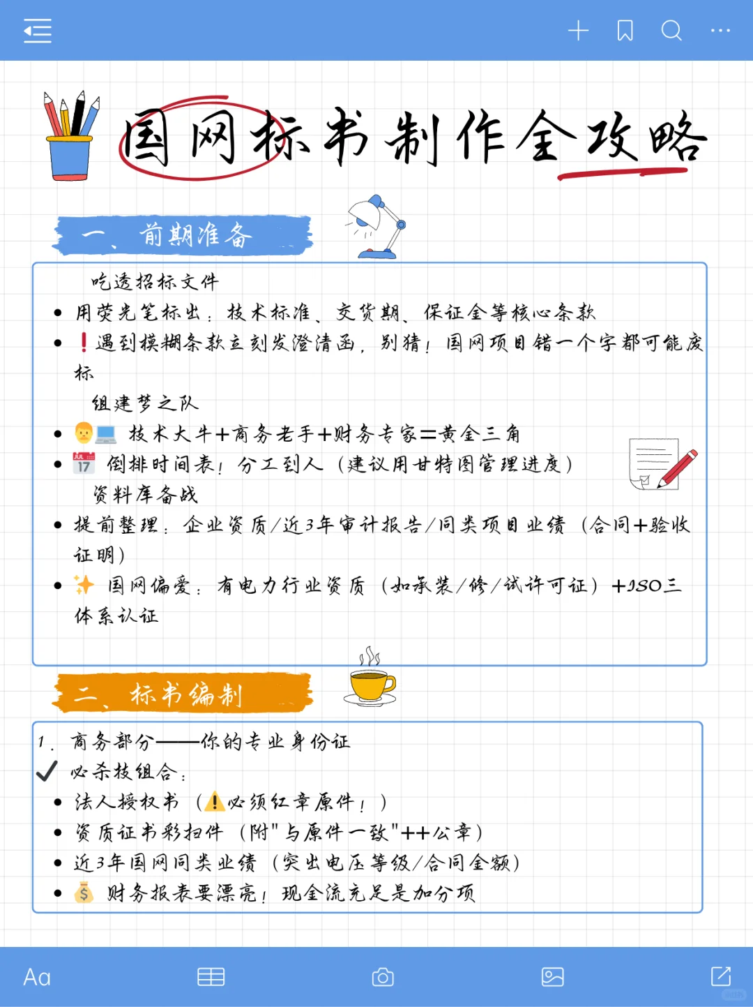 国网标书制作全攻略 | 中标率提升的秘籍！