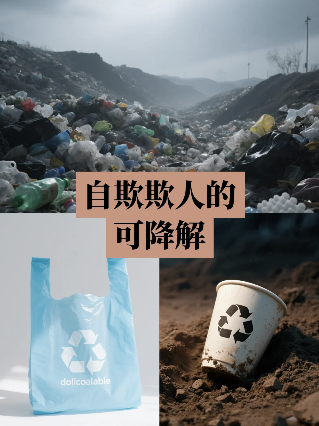 减塑行动|可降解塑料的伪命题