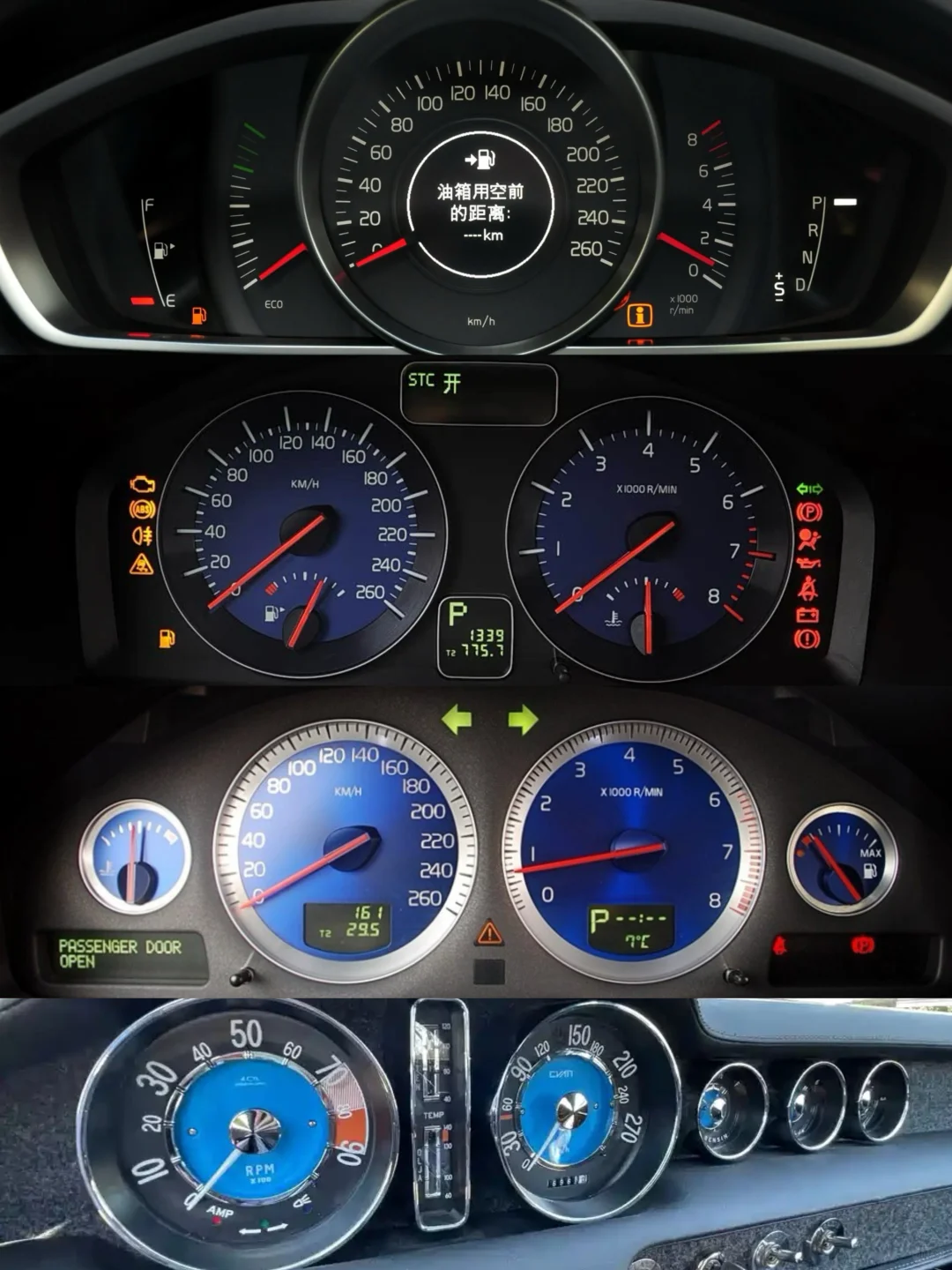 周末了，看看机械仪表洗洗眼睛吧?沃尔沃