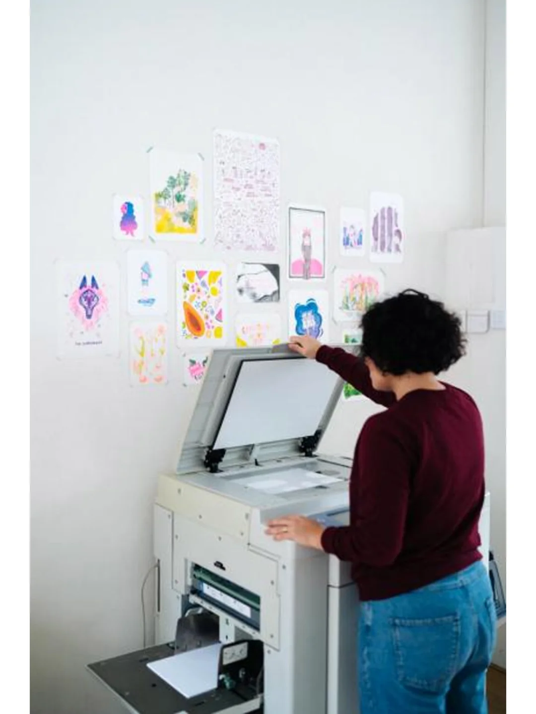 Risograph?️风格化的数字丝网技术