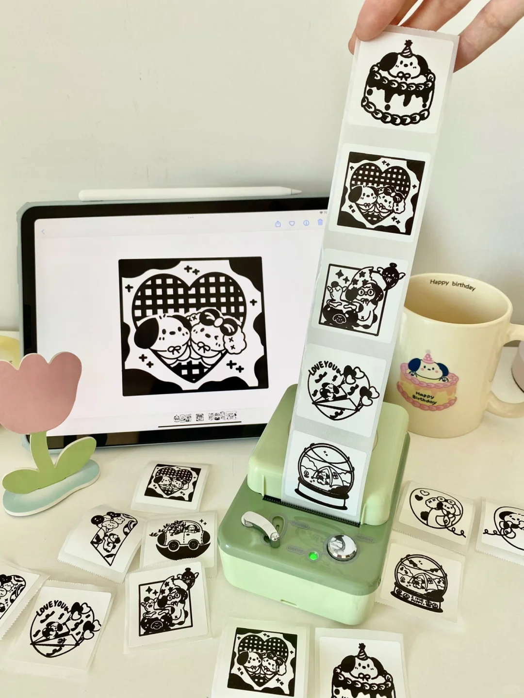 ?️贴纸自由｜一起DIY独一无二的小狗贴纸!!