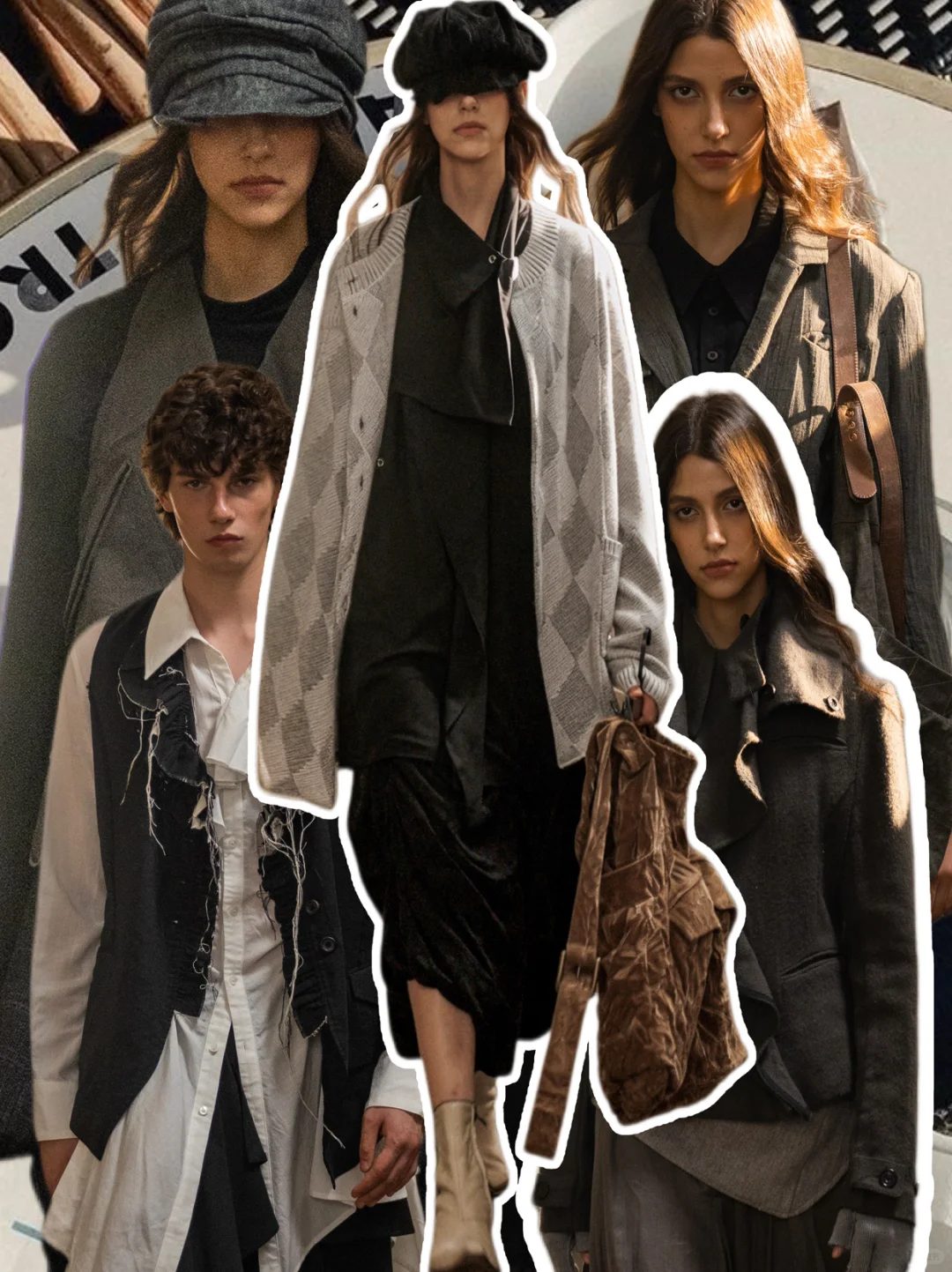 “清冷暗黑艺术生穿搭”ILNYa凌鸦