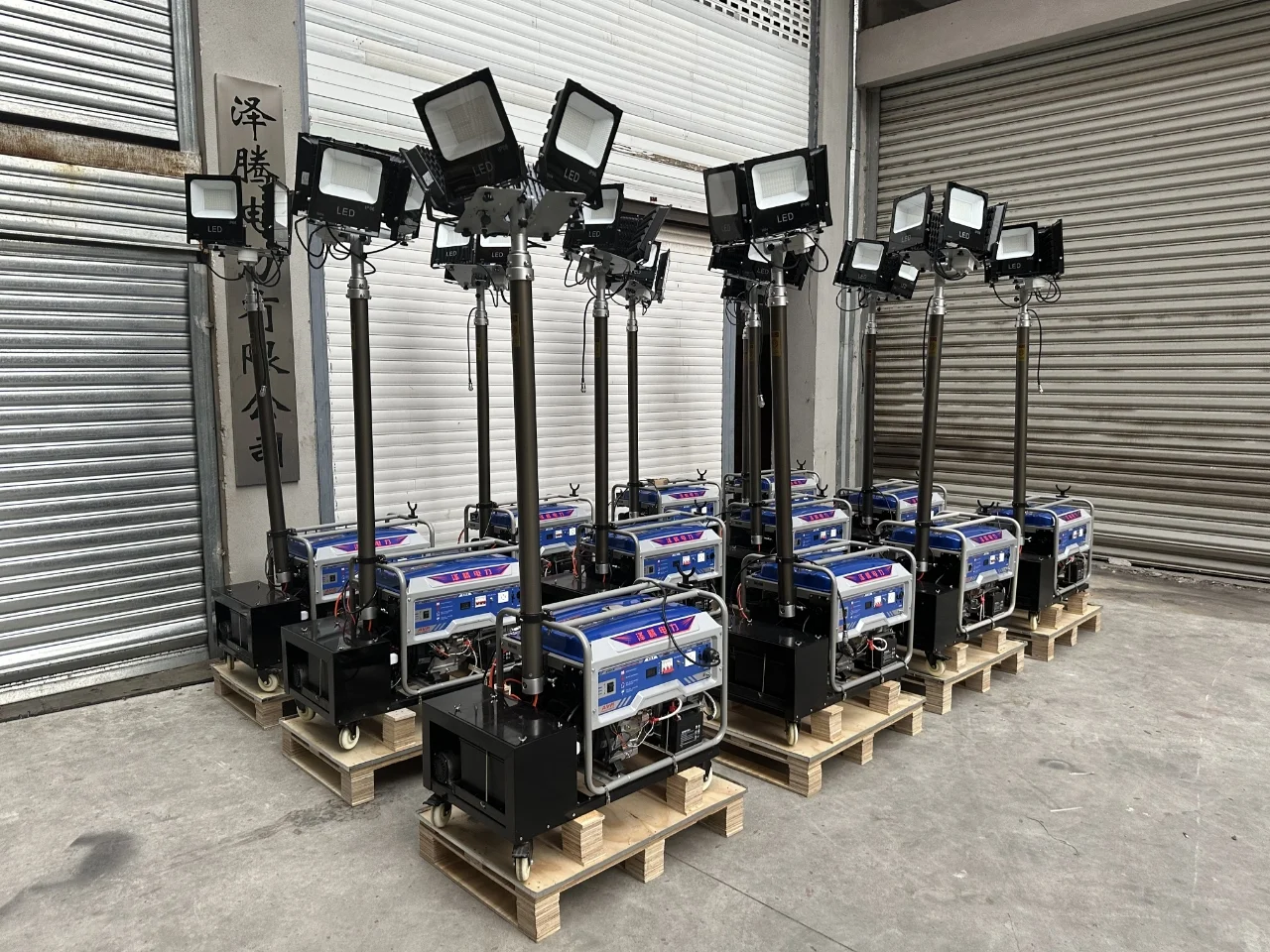 移动照明灯车5KW，招投标资质齐全