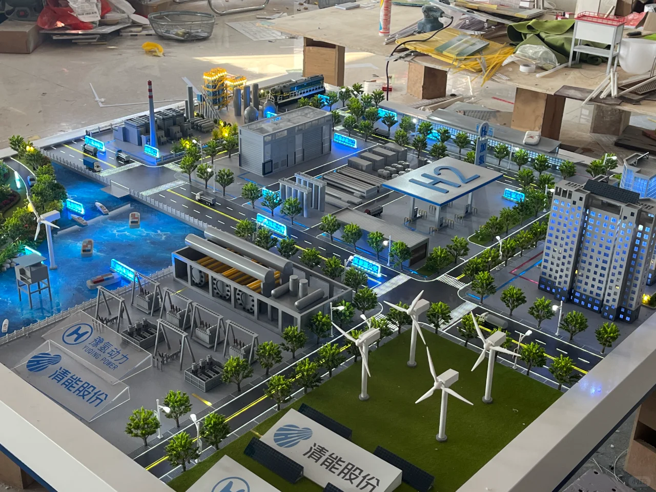 氢能源沙盘模型