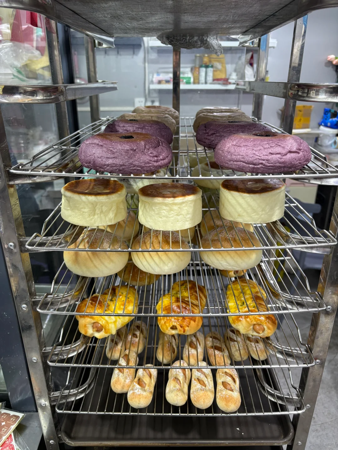 在烘焙店当学徒一天的工作量‼️