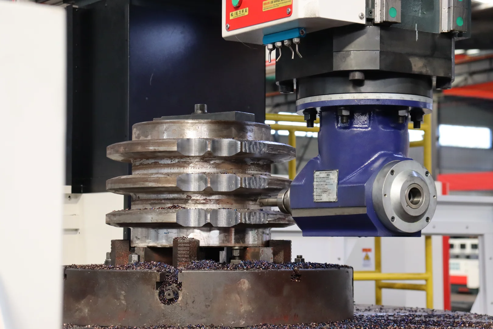 博斯曼数控带您了解机床侧铣头的作用