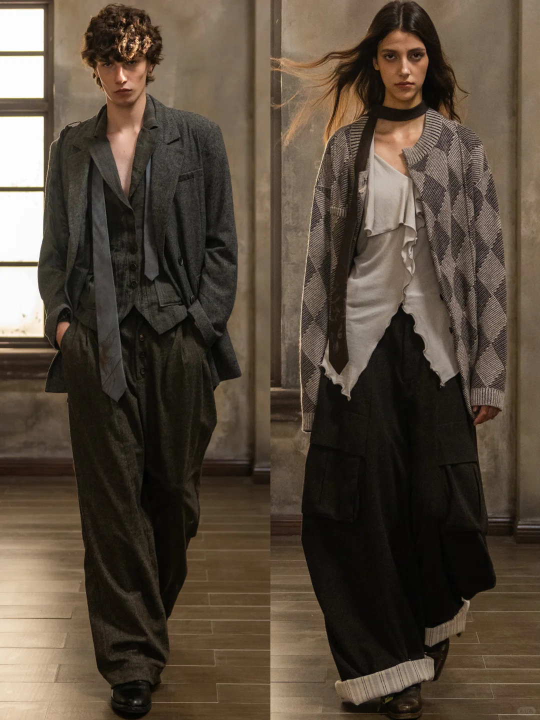 “清冷暗黑艺术生穿搭”ILNYa凌鸦