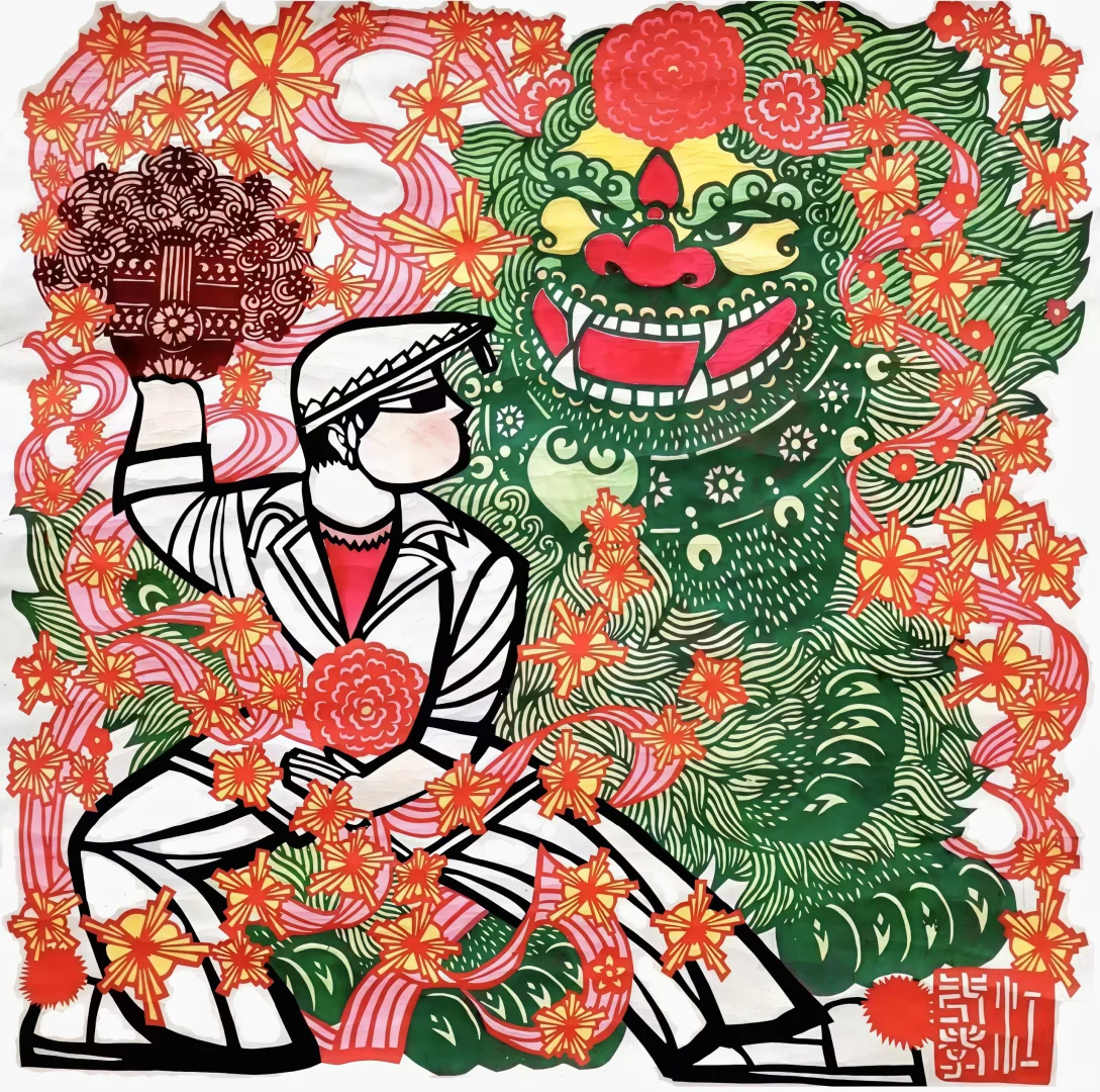 江先孝剪纸艺术赏析