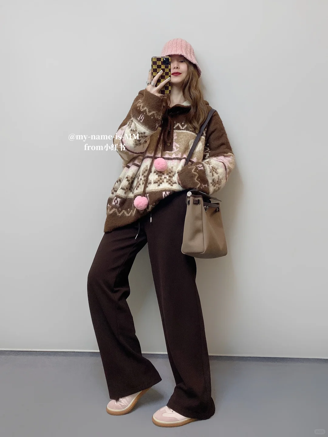 OOTD/日常穿搭 简约时髦四套秋冬休闲裤搭配