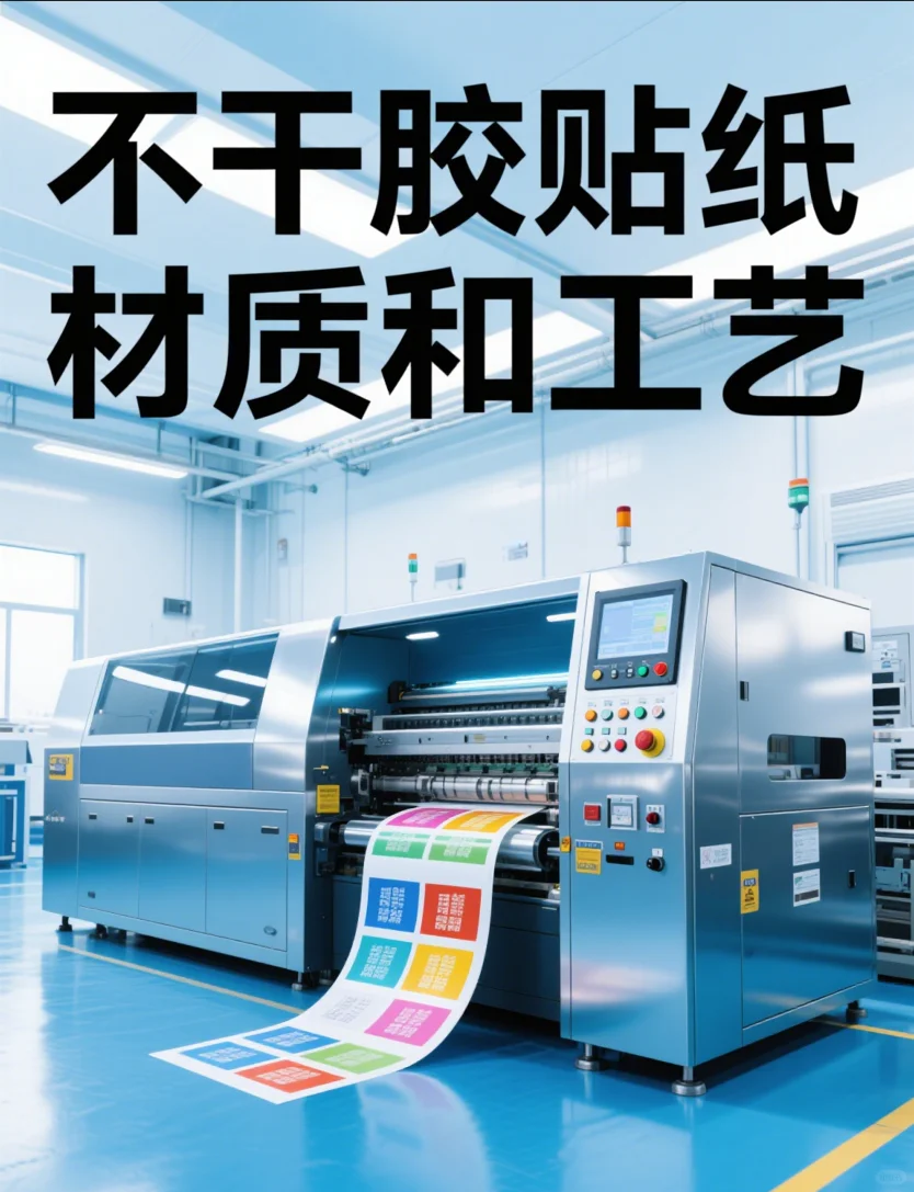 不干胶贴纸材质和印刷工艺