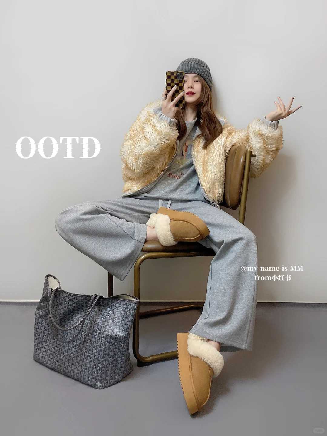 OOTD/日常穿搭 简约时髦四套秋冬休闲裤搭配