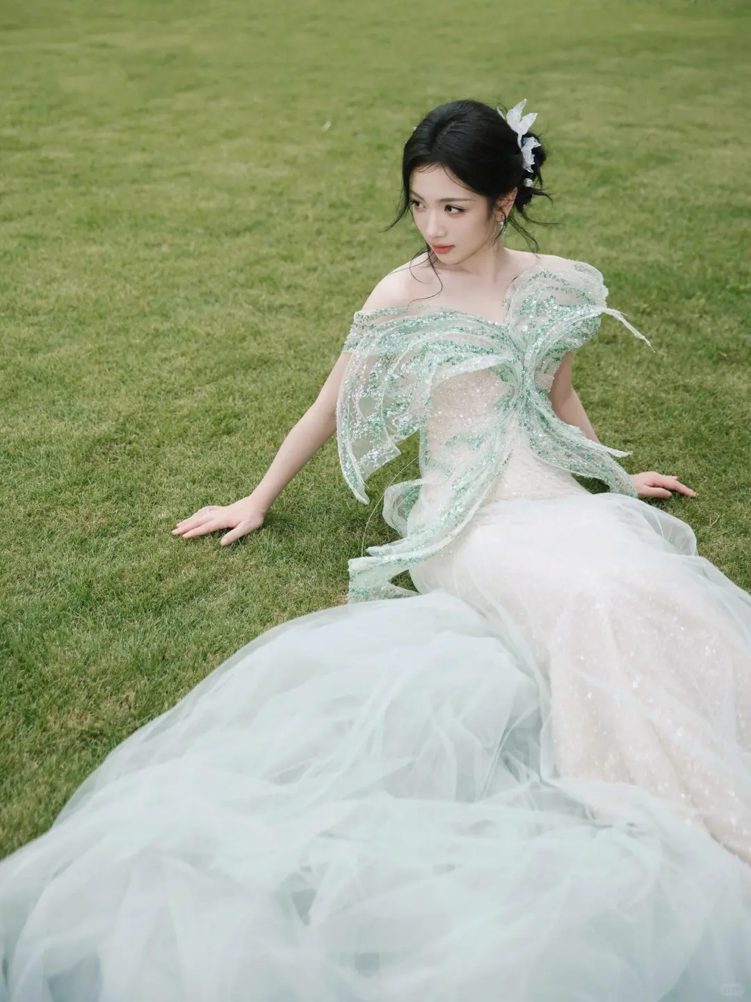 代露娃ELLE风尚大典｜绿野仙踪鱼尾裙