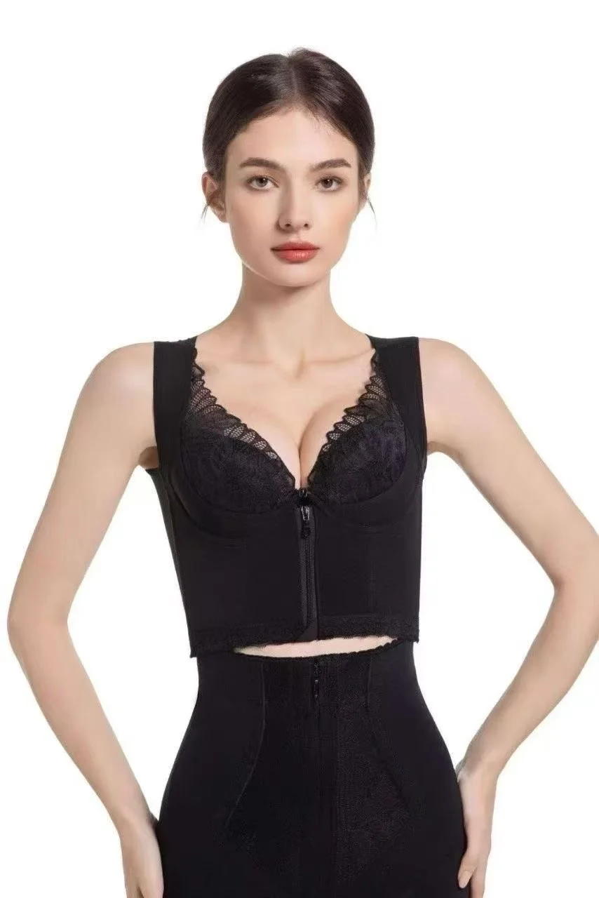 8) 懒人福音！一秒穿脱的「背背夹拉链文胸」