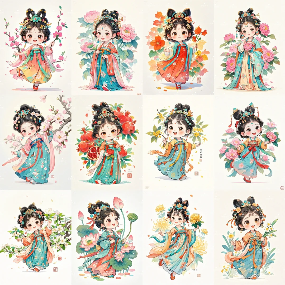 ?12月花神系列｜完结篇剪纸刻纸底稿分享