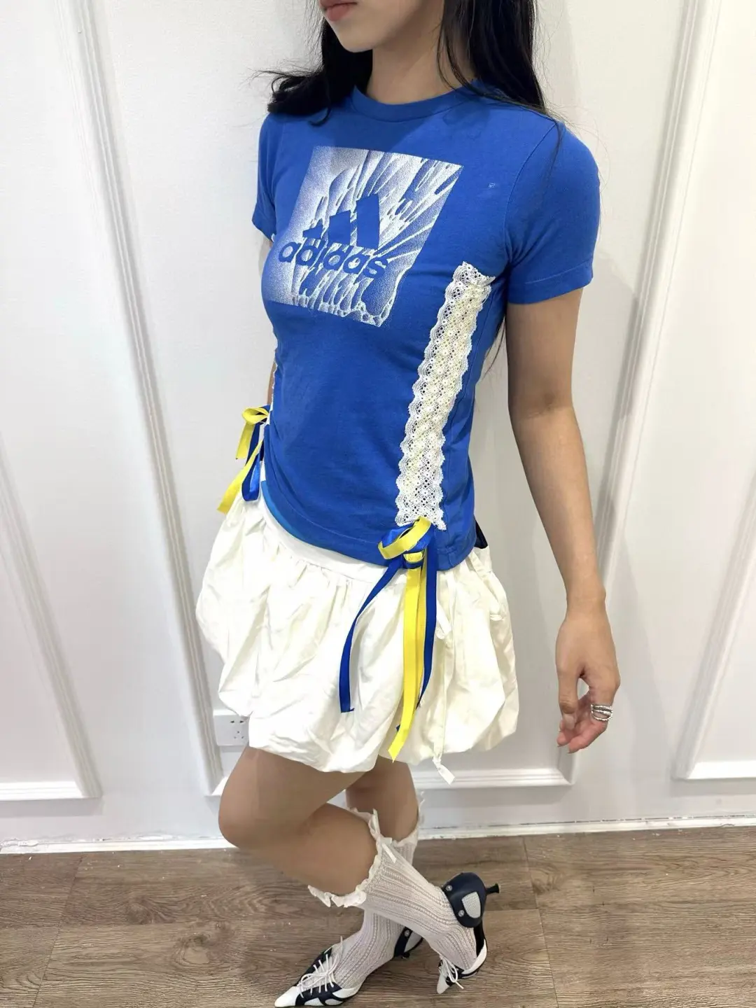 谁懂阿迪T爆改抽绳的魅力