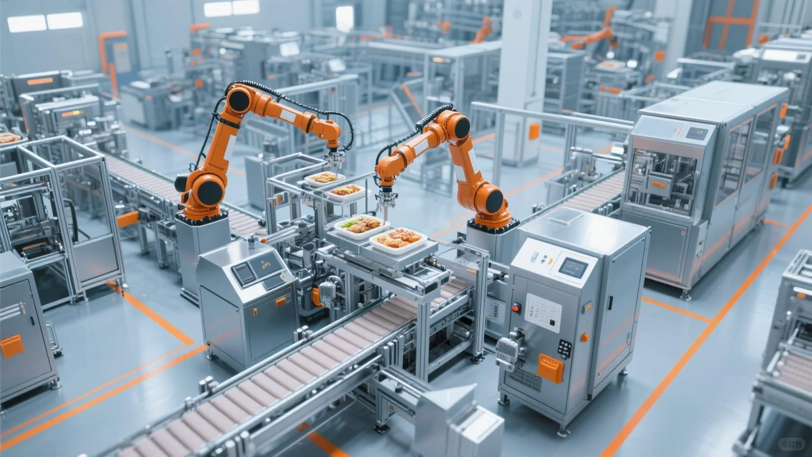 食品机械行业：设备动画的应用与突破