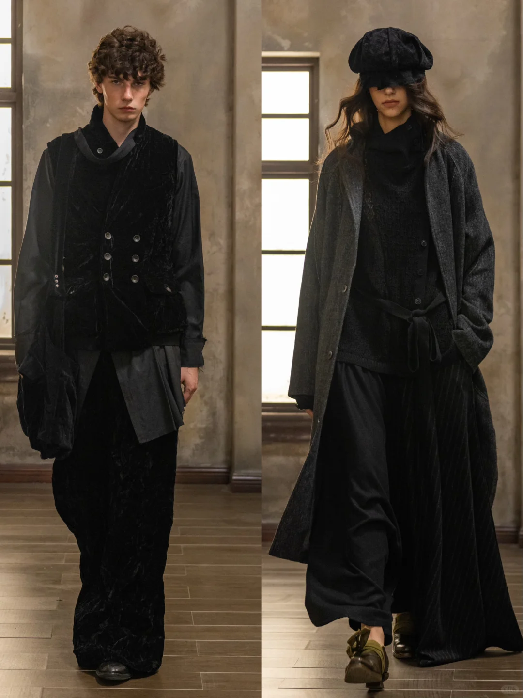 “山本耀司式”无性别穿搭：凌鸦