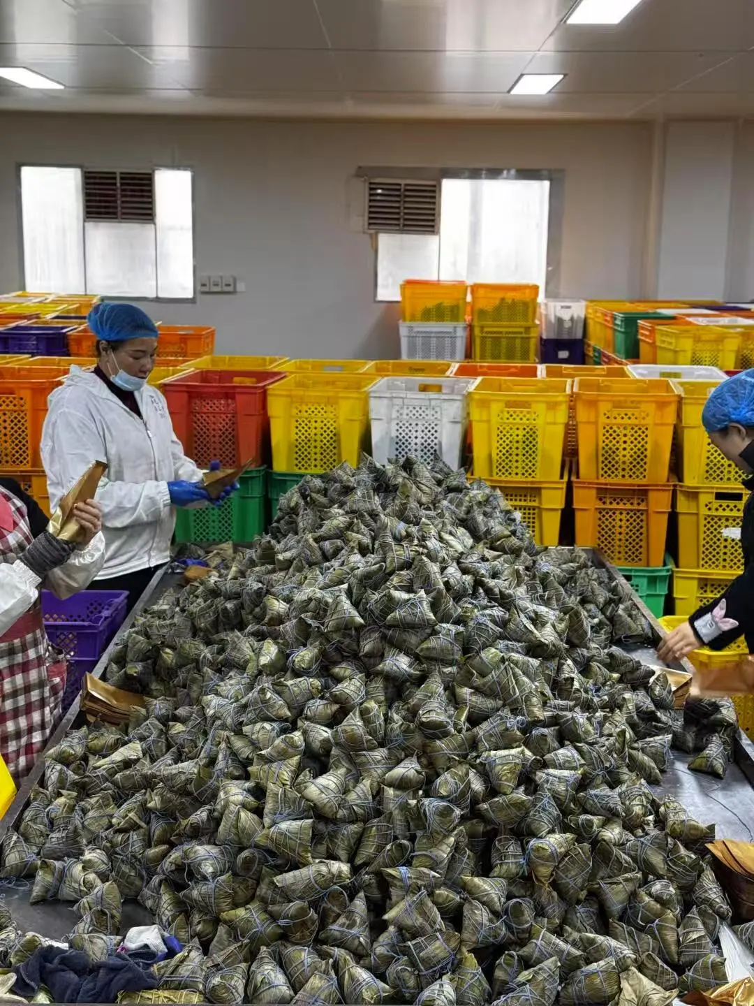 ??【粽子流水线实拍！粽子界的富士康